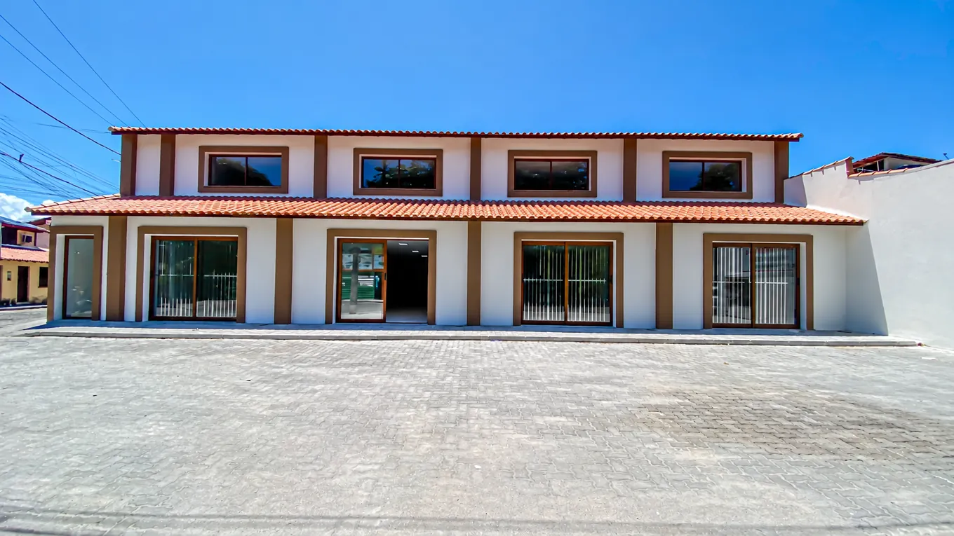 Fachada do Edifício Marechal, onde o Studio ocupa as duas salas comerciais à direita